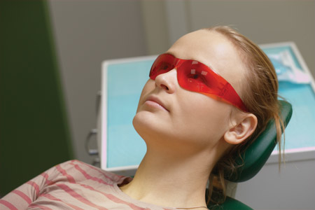 eye protection in dental office