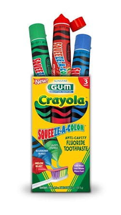 Gum Crayola Squeeze A Color Toothpaste Gum Crayola Squeeze A Color Toothpaste