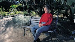 Mary Jo Curtin, RDH, meditates in a serene setting, but she once bet a friend that she could meditate while riding in a car over rough terrain.