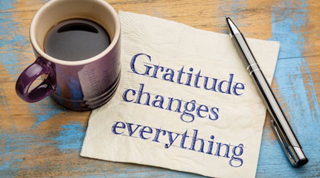 Gratitude and attitude: The advances in dental hygiene are