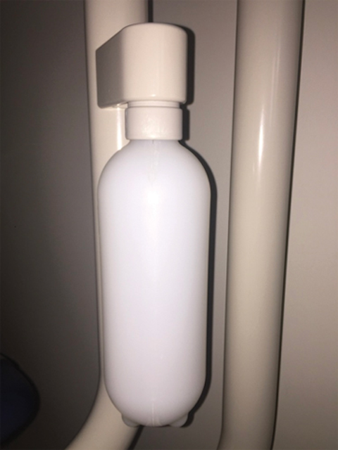 Figure 5: Example of dental unit water bottle