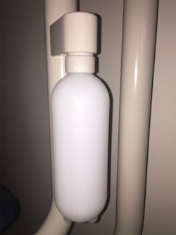 Figure 5: Example of dental unit water bottle Figure 5: Example of dental unit water bottle