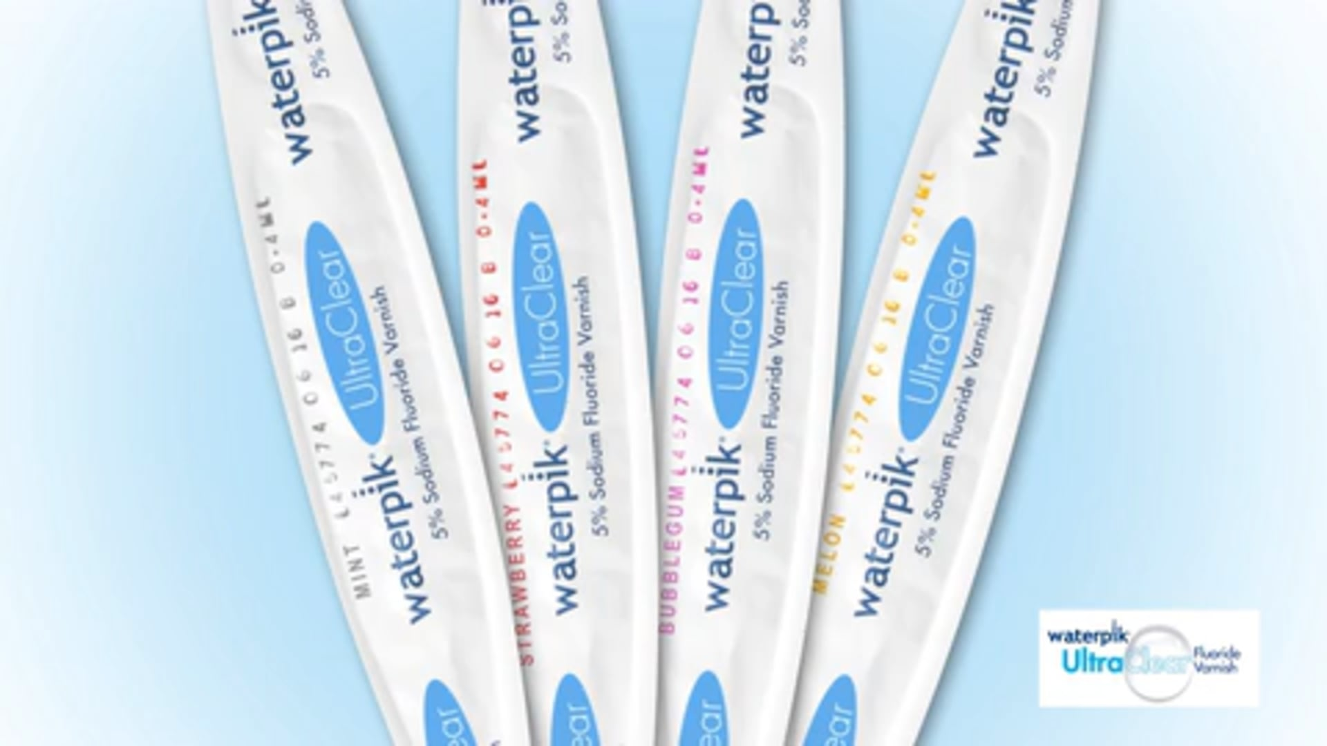 Waterpik UltraClear Fluoride Varnish Registered Dental Hygienists