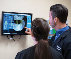 A Planmeca ProMax 3D CBCT scan is reviewed.