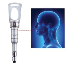 Figure 3: Low level laser therapy (LLLT) tip that can be used to reduce TMJ pain. Figure 3: Low level laser therapy (LLLT) tip that can be used to reduce TMJ pain.