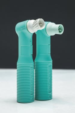 Pivot Plus spiral cut disposable prophy angles by Preventech Pivot Plus spiral cut disposable prophy angles by Preventech