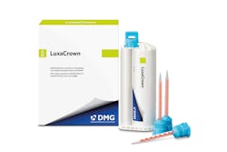 LuxaCrown semipermanent restorative material by DMG LuxaCrown semipermanent restorative material by DMG
