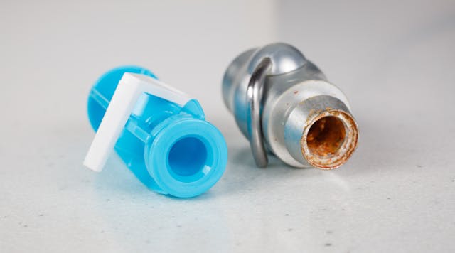 Wiping valve surfaces between patients not address concerns about corrosion or contamination inside the valve.