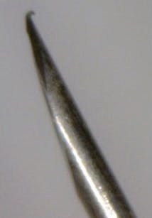 Figure 4: Fishhook-type barb (courtesy of Septodont)