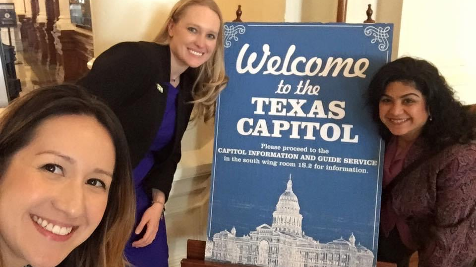 Testifying at the Texas State Capitol in 2017 in favor of dentists&rsquo; ability to designate local anesthesia administration their dental hygienists
