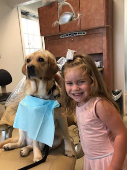 A young patient with Atkins giving a demonstration A young patient with Atkins giving a demonstration