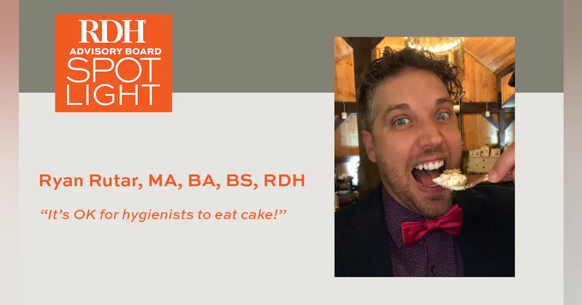 Ryan Rueter Spotlight on Ryan Rutar, MA, RDH, of Pearly White Prevention ...