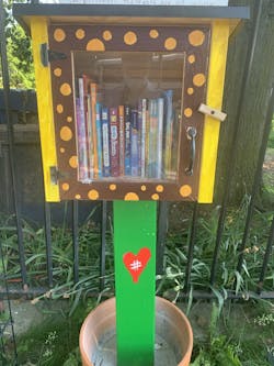 Mini-library in Brooklyn Mini-library in Brooklyn