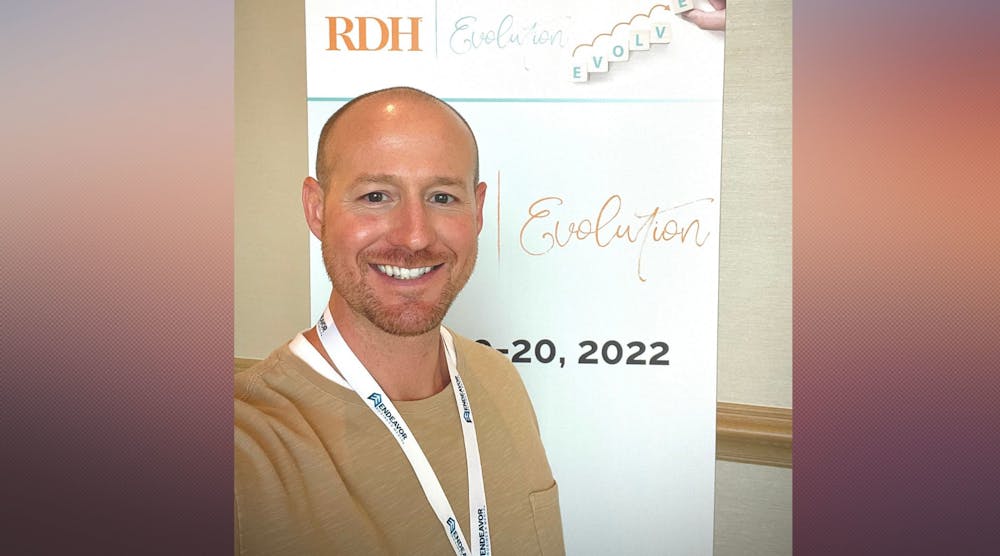 Eric Oltman encourages his peers to attend RDH Evolution in 2023.