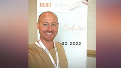 Eric Oltman encourages his peers to attend RDH Evolution in 2023. Eric Oltman encourages his peers to attend RDH Evolution in 2023.