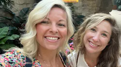 Laura Bettencourt, right, with her Diamond Dental Coaching cofounder, Danielle Avila.