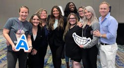 Hygiene students with Aspen Dental hygiene team members. Hygiene students with Aspen Dental hygiene team members.