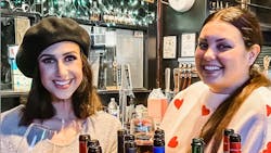 Jessica Woods, right, pictured with Raquel Jacobs on the Wild Rind Cheese website. Jessica Woods, right, pictured with Raquel Jacobs on the Wild Rind Cheese website.