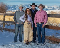 Crystal Spring and her family Crystal Spring and her family