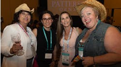 Dental hygienists enjoy each other&apos;s company at the UOR welcome reception, hosted by Patterson Dental.