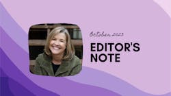 Chief Editor Jackie Sanders shares her thoughts in the October 2023 issue of RDH magazine. Chief Editor Jackie Sanders shares her thoughts in the October 2023 issue of RDH magazine.