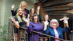 From left: Josie Sewell, Emily Boge, Britt Glauz, Lani McBeth. Mandy McGill, and Kathy Forbes. From left: Josie Sewell, Emily Boge, Britt Glauz, Lani McBeth. Mandy McGill, and Kathy Forbes.