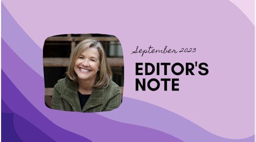 A note by Chief Editor Jackie Sanders from the September issue of RDH magazine.