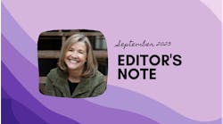 A note by Chief Editor Jackie Sanders from the September issue of RDH magazine.