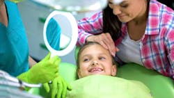 Dental sealants are a good preventive measure for pediatric dental patients. Dental sealants are a good preventive measure for pediatric dental patients.