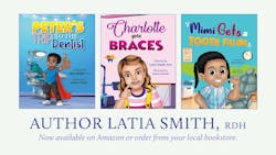 The covers of Latia Smith's three children's books. The covers of Latia Smith's three children's books.