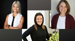 From left, Kristine Gatdula, Amanda Zubricki, and Ann Dohm. From left, Kristine Gatdula, Amanda Zubricki, and Ann Dohm.