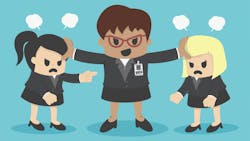 Dental hygienists must strive to avoid conflict in the workplace. Dental hygienists must strive to avoid conflict in the workplace.