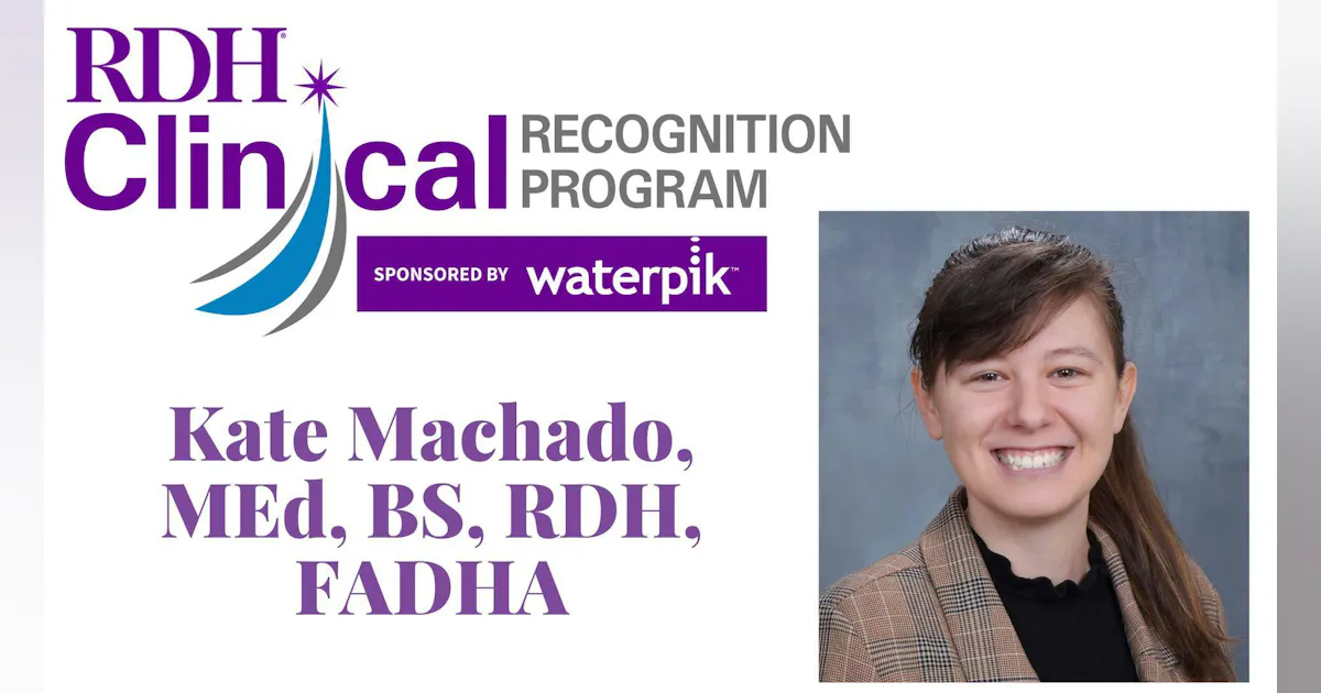 Kate Harding Rph RDH Clinical Recognition Program April and May winners: Kate Machado ...