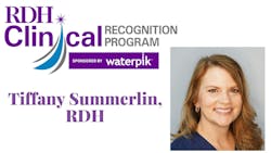Tiffany Summerlin May Clinical Recognition Program