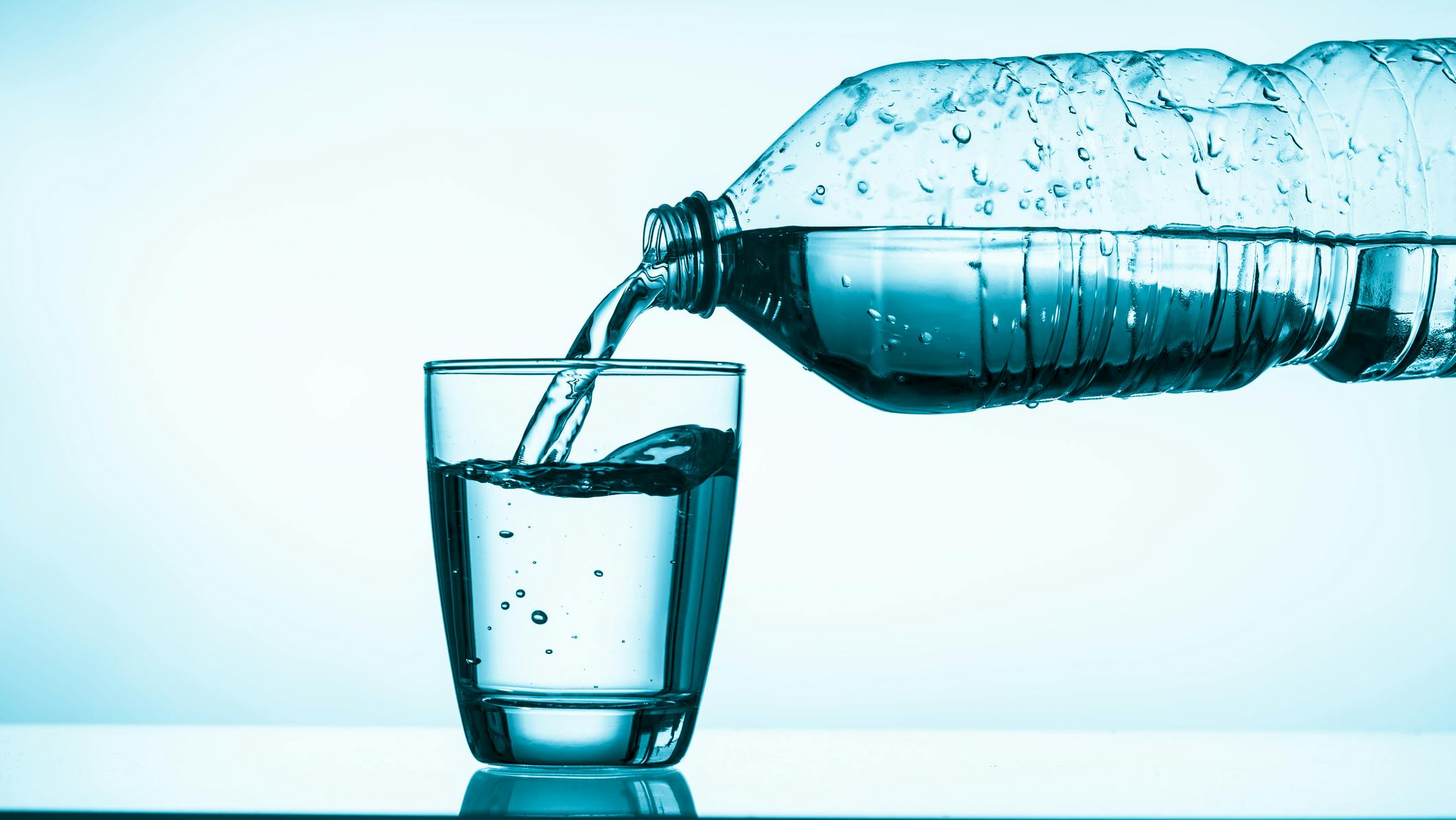 Some bottled water may be damaging to oral health.