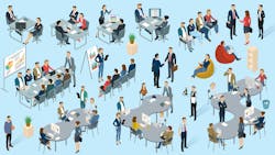 Gain inspiration from attending dental hygiene conferences. Gain inspiration from attending dental hygiene conferences.