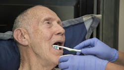 Dental hygienists need to teach preventive oral care in nursing homes. Dental hygienists need to teach preventive oral care in nursing homes.