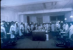 First Fones School of Dental Hygiene class, 1913-14, Bridgeport, Connecticut First Fones School of Dental Hygiene class, 1913-14, Bridgeport, Connecticut