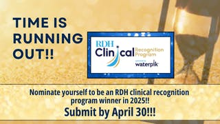 RDH Clinical recognition program