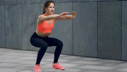 squats are a good exercise to help dental hygienists avoid MSDs squats are a good exercise to help dental hygienists avoid MSDs