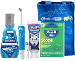 Crest Oral B product have proven to help pediatric dental patients Crest Oral B product have proven to help pediatric dental patients