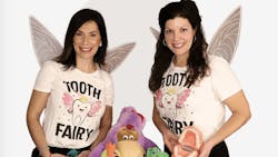 Myra Nikitas, RDH, CPHDH, left, and Mary Duquette, BS, RDH, CPHDH, are the founders of Traveling Tooth Fairies. Myra Nikitas, RDH, CPHDH, left, and Mary Duquette, BS, RDH, CPHDH, are the founders of Traveling Tooth Fairies.
