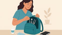 There are a few essentials dental hygienists can take with them to temp positions. There are a few essentials dental hygienists can take with them to temp positions.