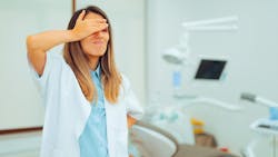 The dentist ignored this hygienist's recommendations for care and the patient's health suffered. The dentist ignored this hygienist's recommendations for care and the patient's health suffered.