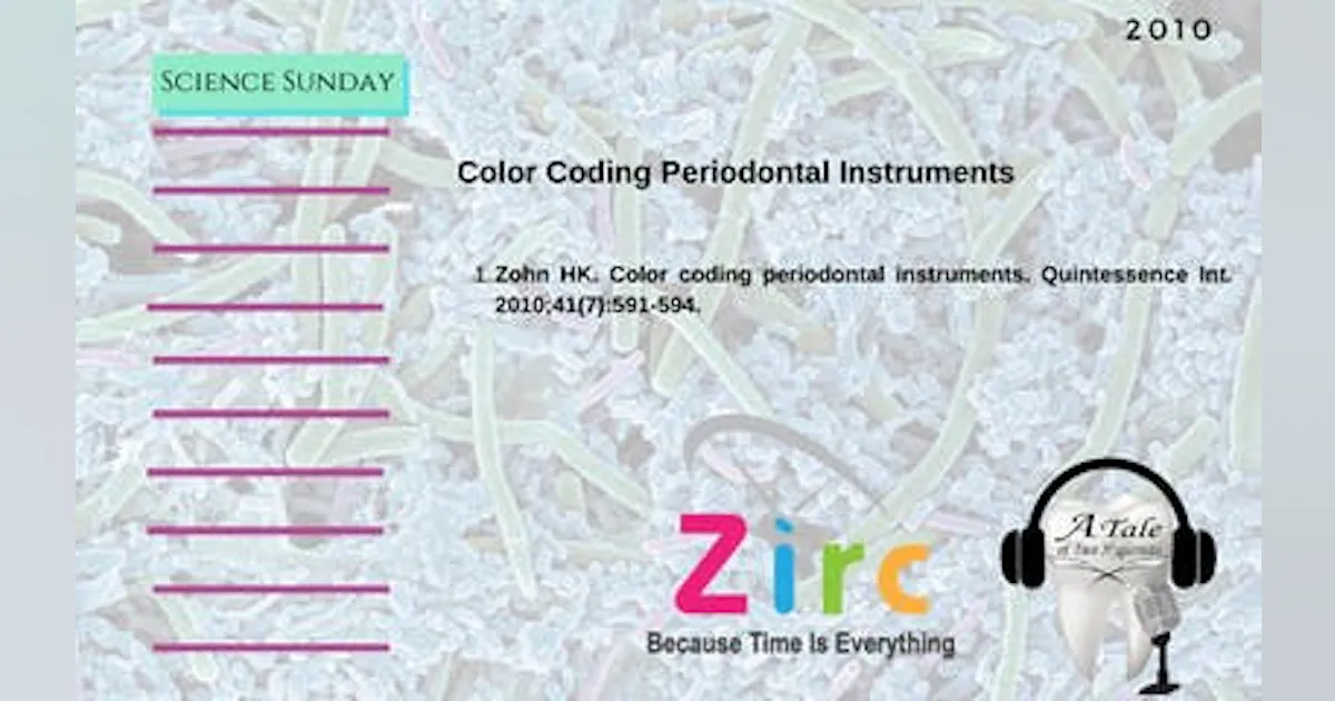 Color Coding Instrument Standard Size Color Coding Periodontal Instruments | Registered Dental Hygienists
