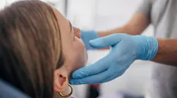 Dental Hygienist Neck Palpation Oral Cancer Screening Dental Hygienist Neck Palpation Oral Cancer Screening