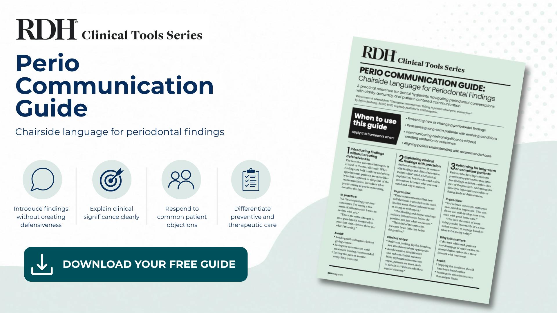 rdh_clinical_tools_series_periodontal_communication
