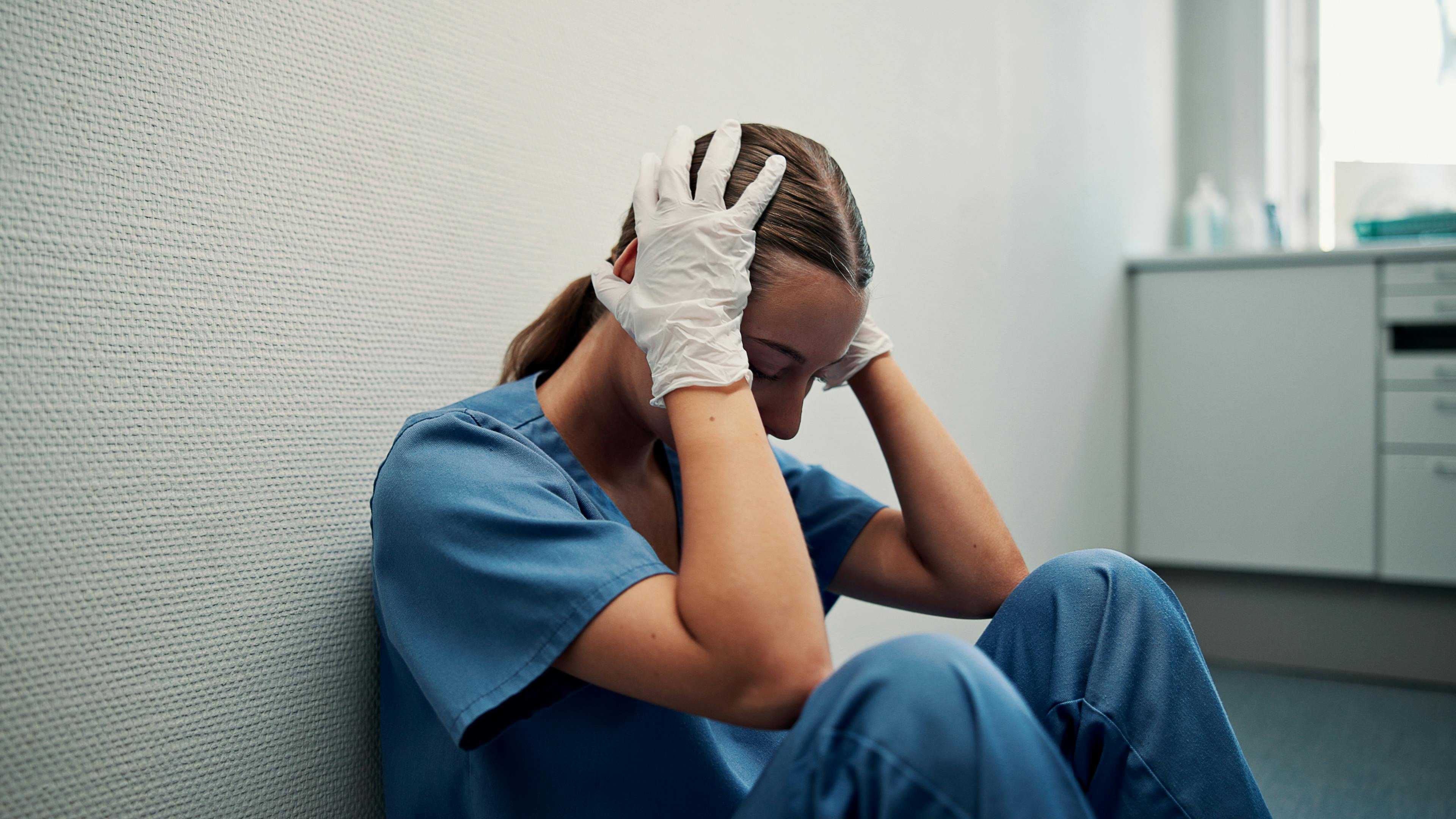 dental hygienist stressed