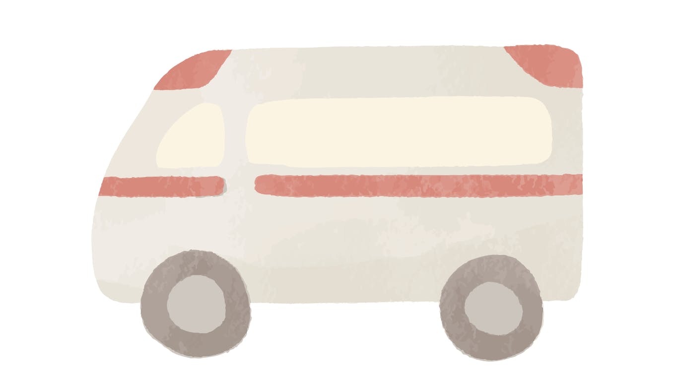illustration of a van indicating mobile dentistry