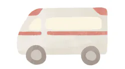 illustration of a van indicating mobile dentistry